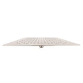 16 Inch Brushed Nickel Shower Head W401777