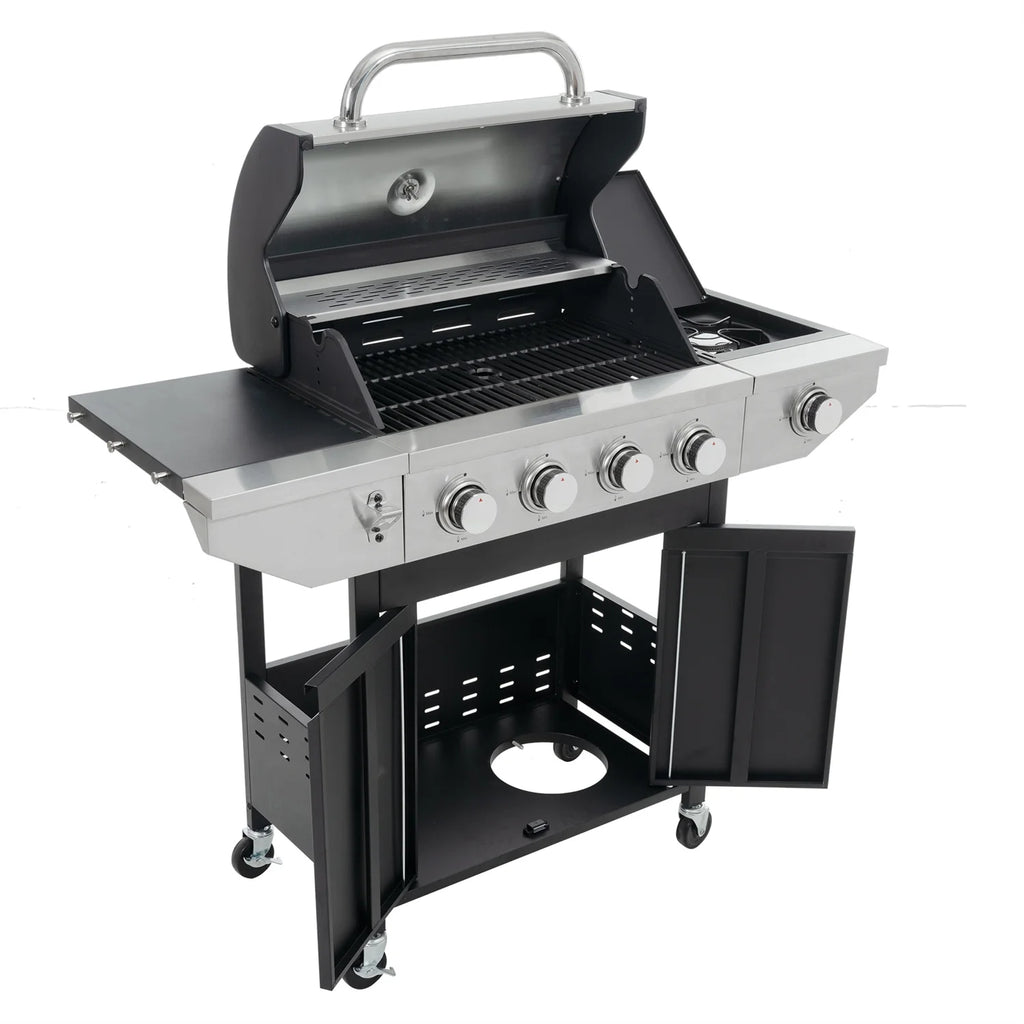 4-Burner Propane Gas Grill Stainless Steel U932