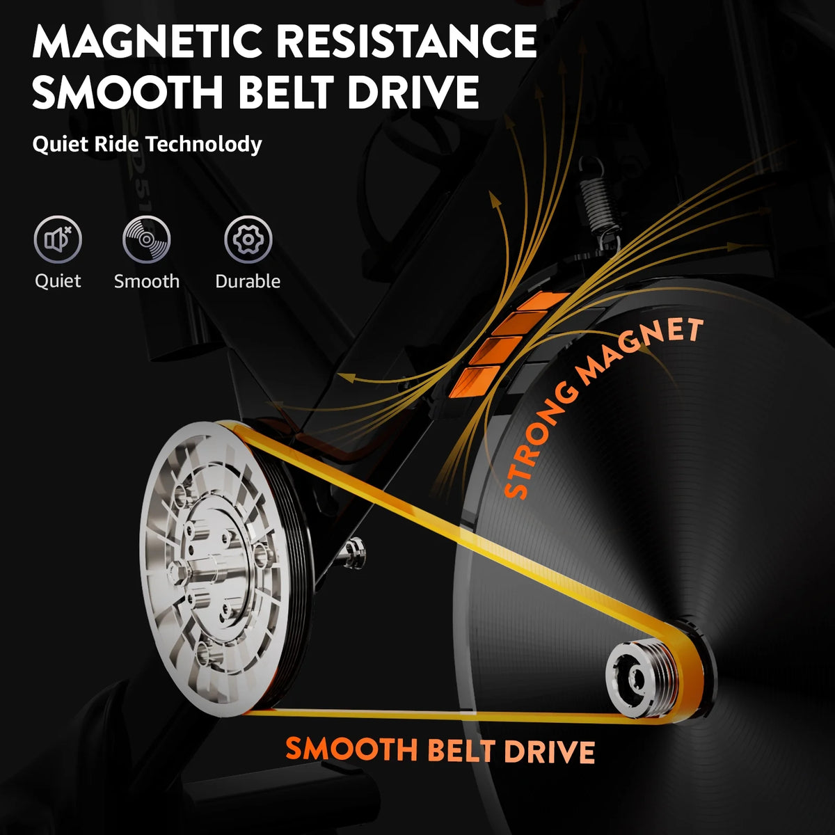 Indoor Cycling Bike Magnetic Resistance L685510