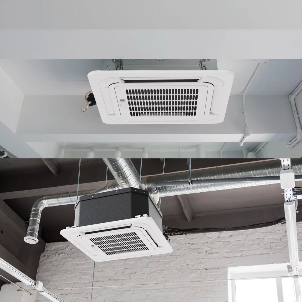 24000 BTU 230V Ceiling Cassette Mini Split Heat Pump Air Conditioner W589655