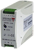 DIN Rail Mount Switching Power Supply, 40.5 mm Wide, Adjustable V383