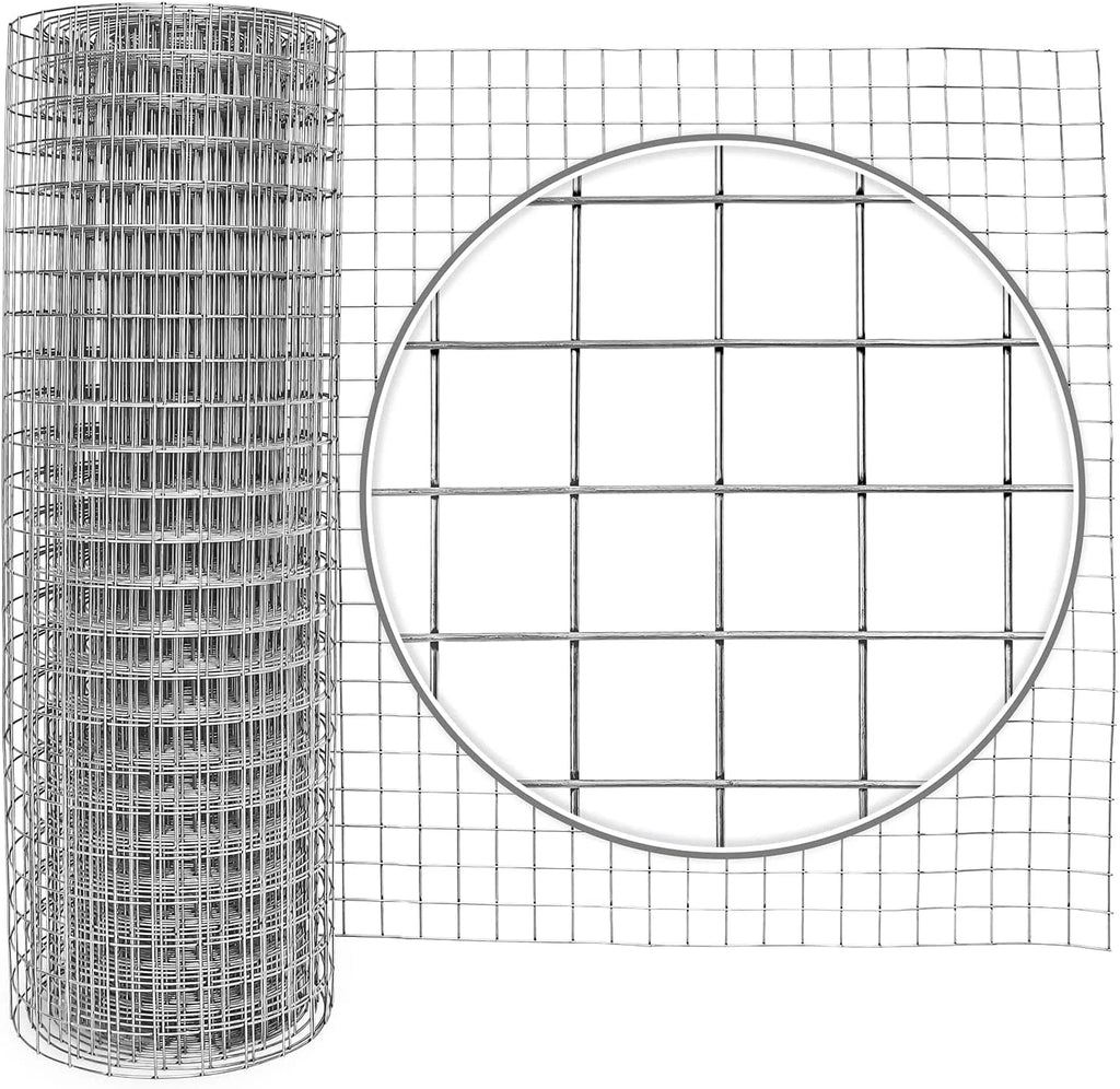 10 Gauge Galvanized Welded Wire Fence 4 ft. x 50 ft. E3026