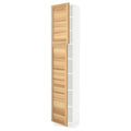 White High Cabinet with shelves and 2 Doors K239
