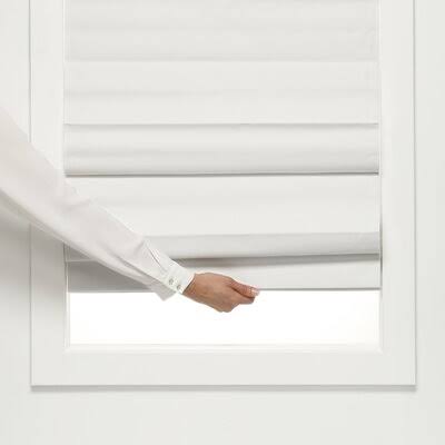 Blackout Roman Shade White 72x22W x 72x22L T89316