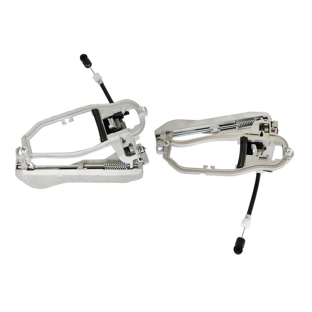 Front Left & Right Side Door Handle Frame Carriers Pair For BMW E53 C5571