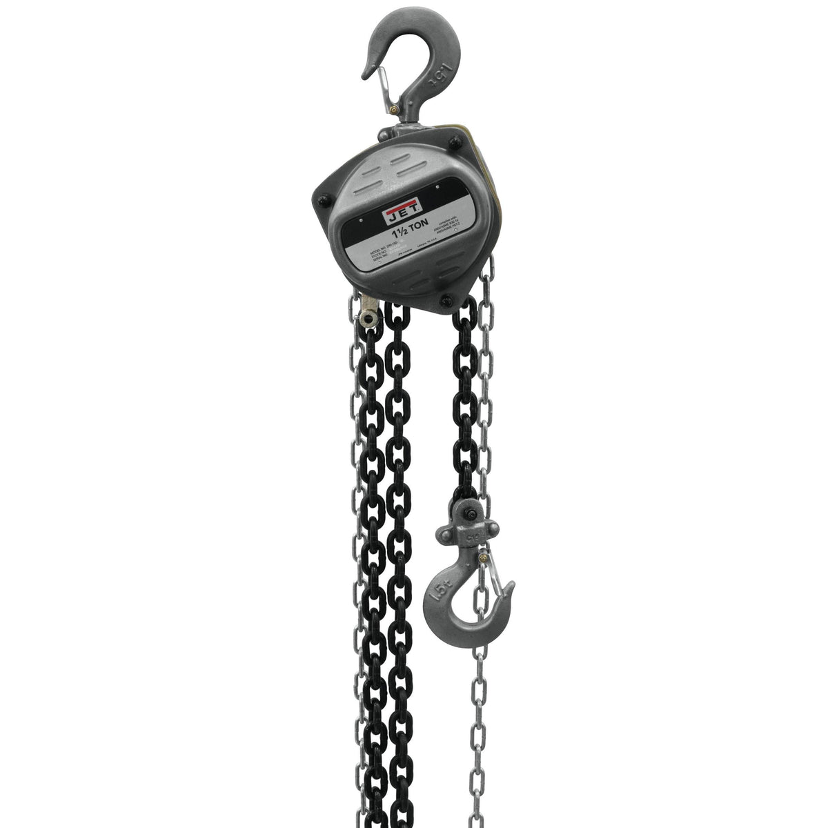 1-1/2 Ton Hand Chain Hoist with 10 ft Lift Q153