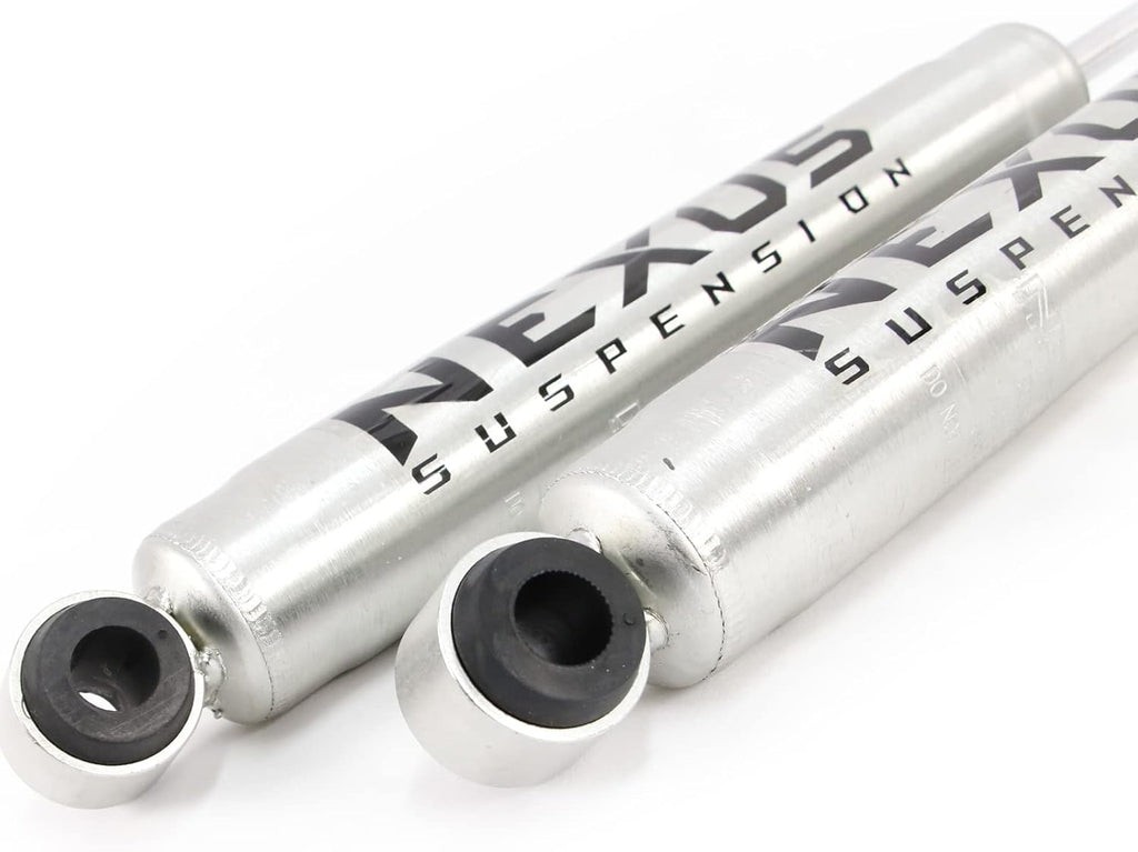 Front Shock Absorber Pair for 1994-2001 Dodge Ram 1500 2500 3500 4WD 2-3" Lift Zinc Plated Coating K498