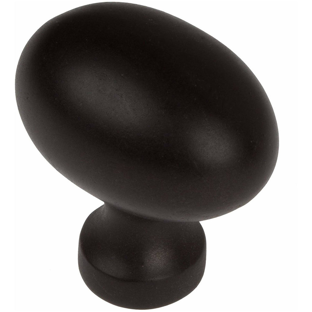 Matte Black Cabinet Knobs 25 Pack U60216