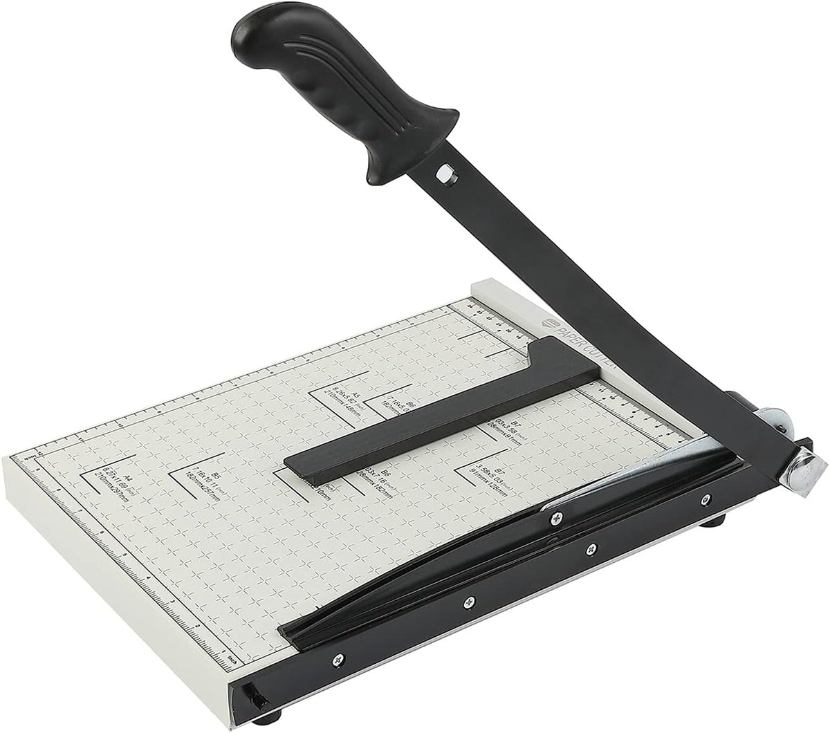 Guillotine Paper Trimmer 15” Cutting Length with Safety Blade Lock X38044