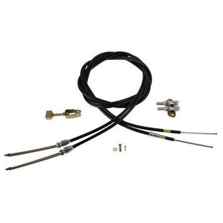Emergency Brake Cable, Floor Mount, 108 inch D524098