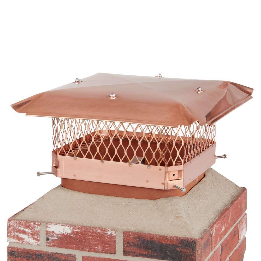 Copper Single Flue Chimney Cap A393505