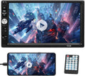 7 Inch Double Din Bluetooth Car Stereo Touch Screen C13317