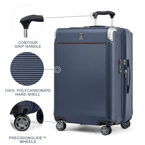 Compact Carry on 20-Inch Hard Shell Polycarbonate Suitcase P4901
