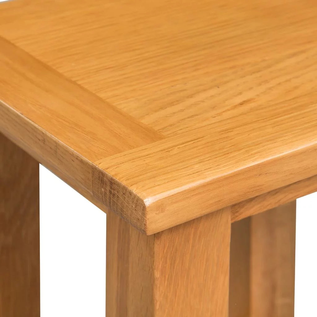 Solid Oak Wood End Table I7779