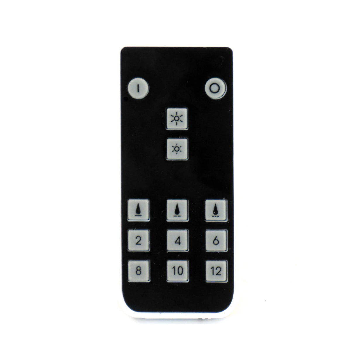 Ivory Warm White LED Flameless Candle with Remote N707475
