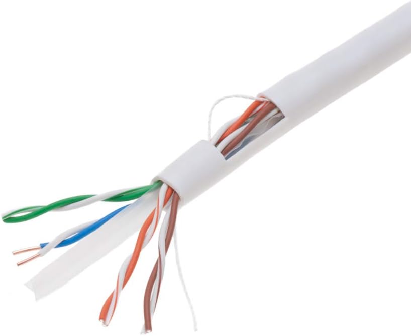 1000ft CAT6 Solid Ethernet LAN UTP 23AWG Network Cable (Blue) X673