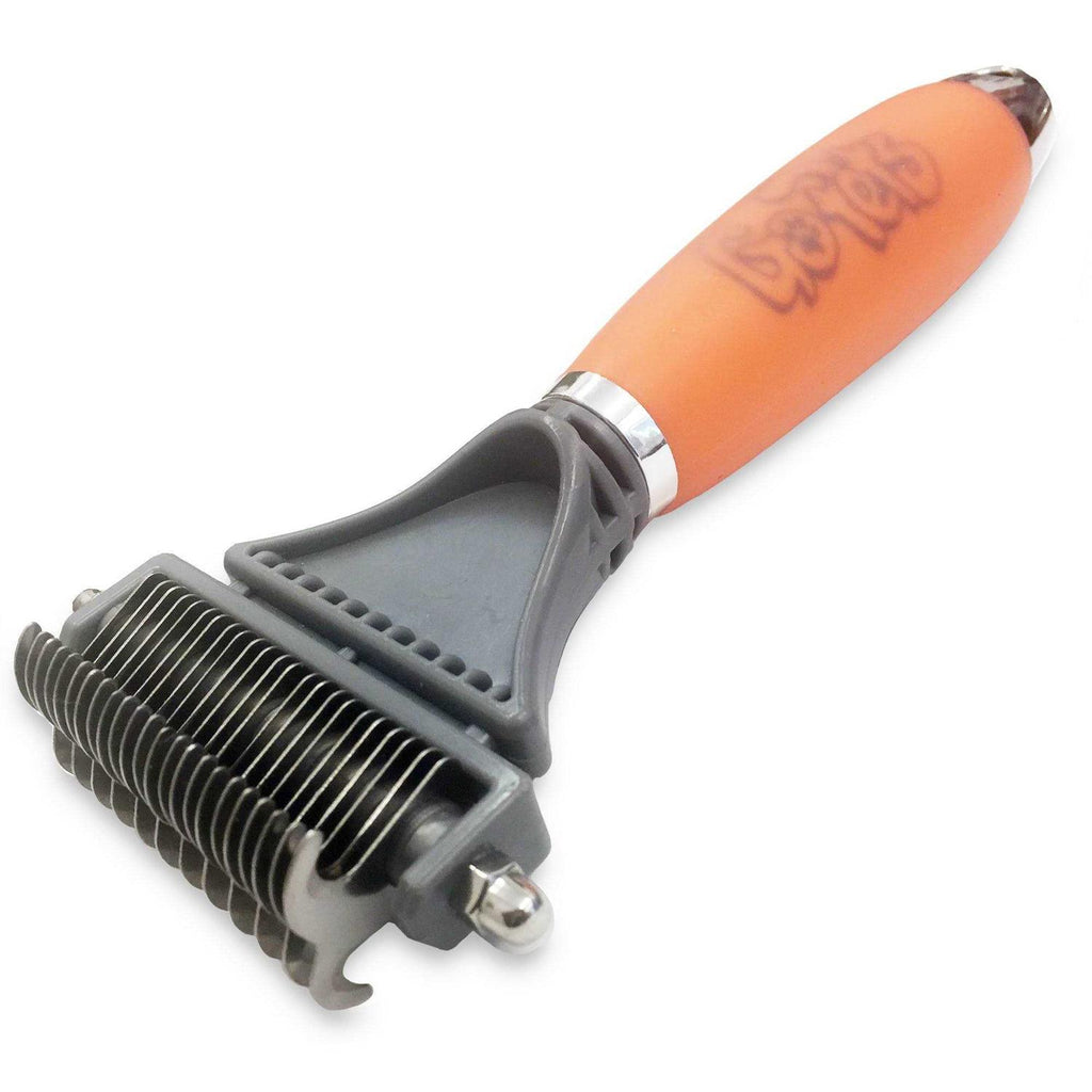 2-Sided Dematting Comb Grooming Rake for Cats & Dogs J8860