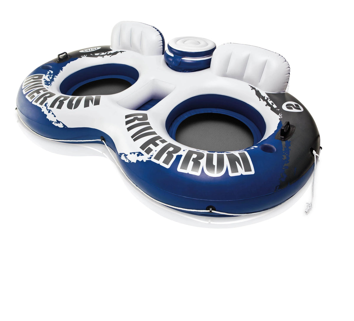 Inflatable 2 Person Float (2 Pack) + Single Tube W97179