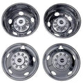 Polished 16 inch 10 Lug Stainless Steel Wheel K4290