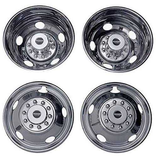 Polished 16 inch 10 Lug Stainless Steel Wheel K4290