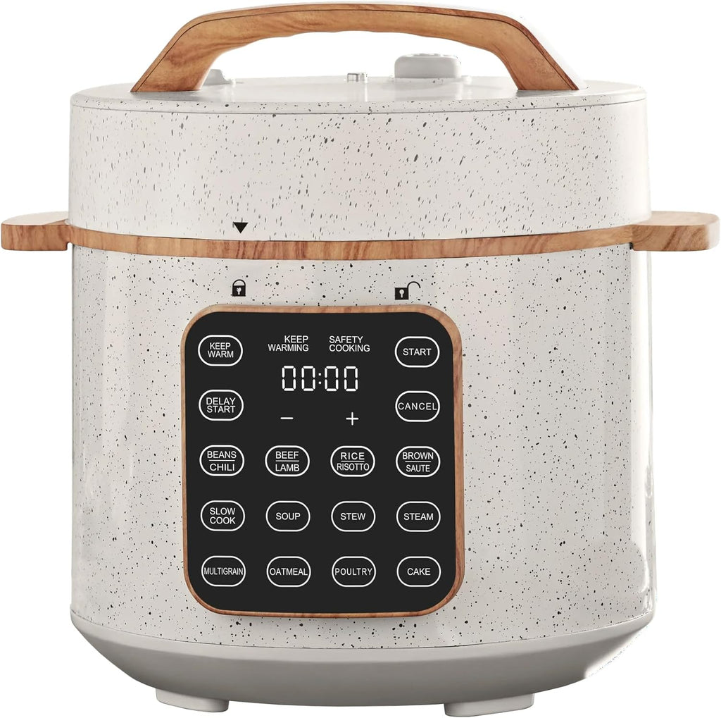 6 Qt Pressure Cooker with Touch Control Display S44283