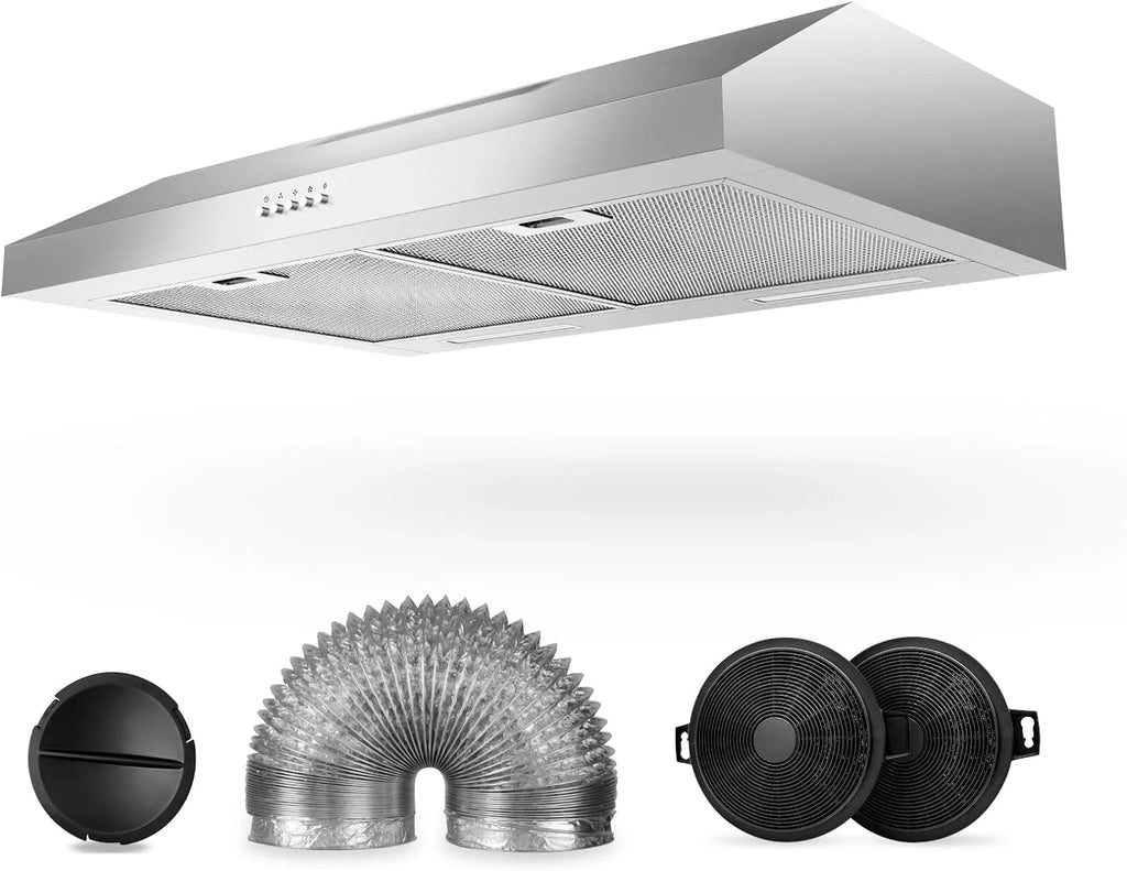 600 CFM Stainless Steel Under Cabinet Range Hood N602