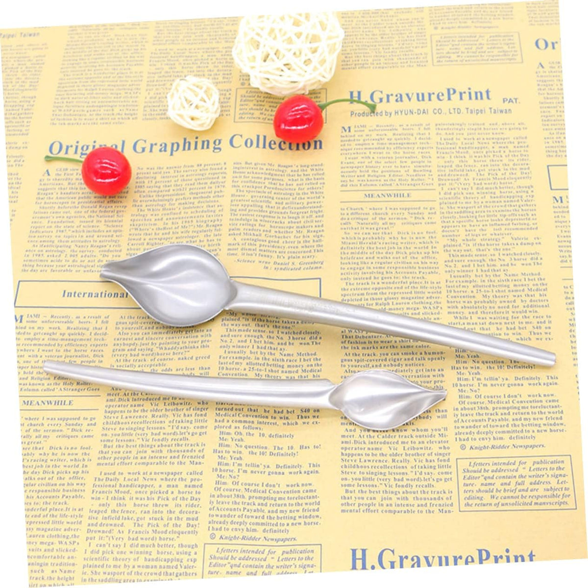 4 Pcs Stainless Steel Spoons Q9283