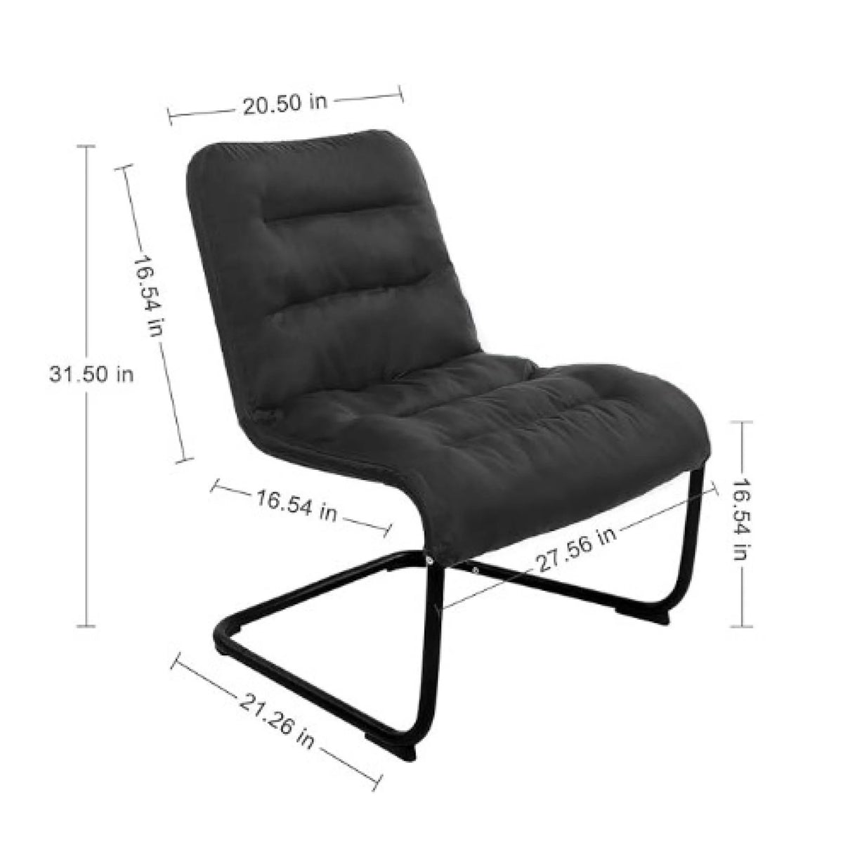 Black Bedroom Chairs X3782