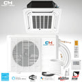 24000 BTU 230V Ceiling Cassette Mini Split Heat Pump Air Conditioner W589655
