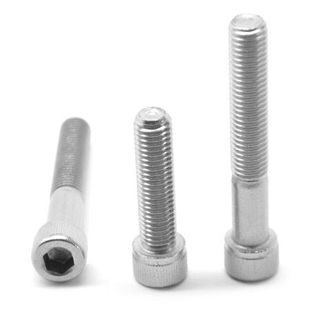 3/8 inch-16 x 4 inch Coarse Thread Socket Head Cap Screw Alloy Steel Zinc Plated Pk 175 U2343