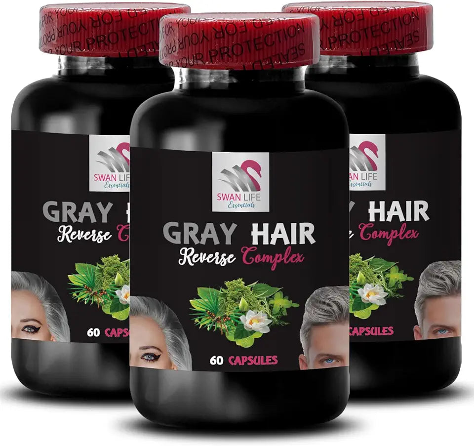 Natural Hair Complex 3 Bottles 180 Capsules S917