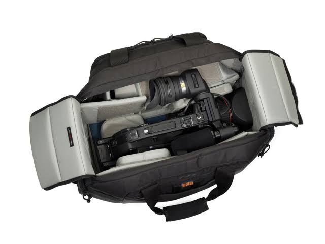 Black Padded Camera Shoulder Bag O507