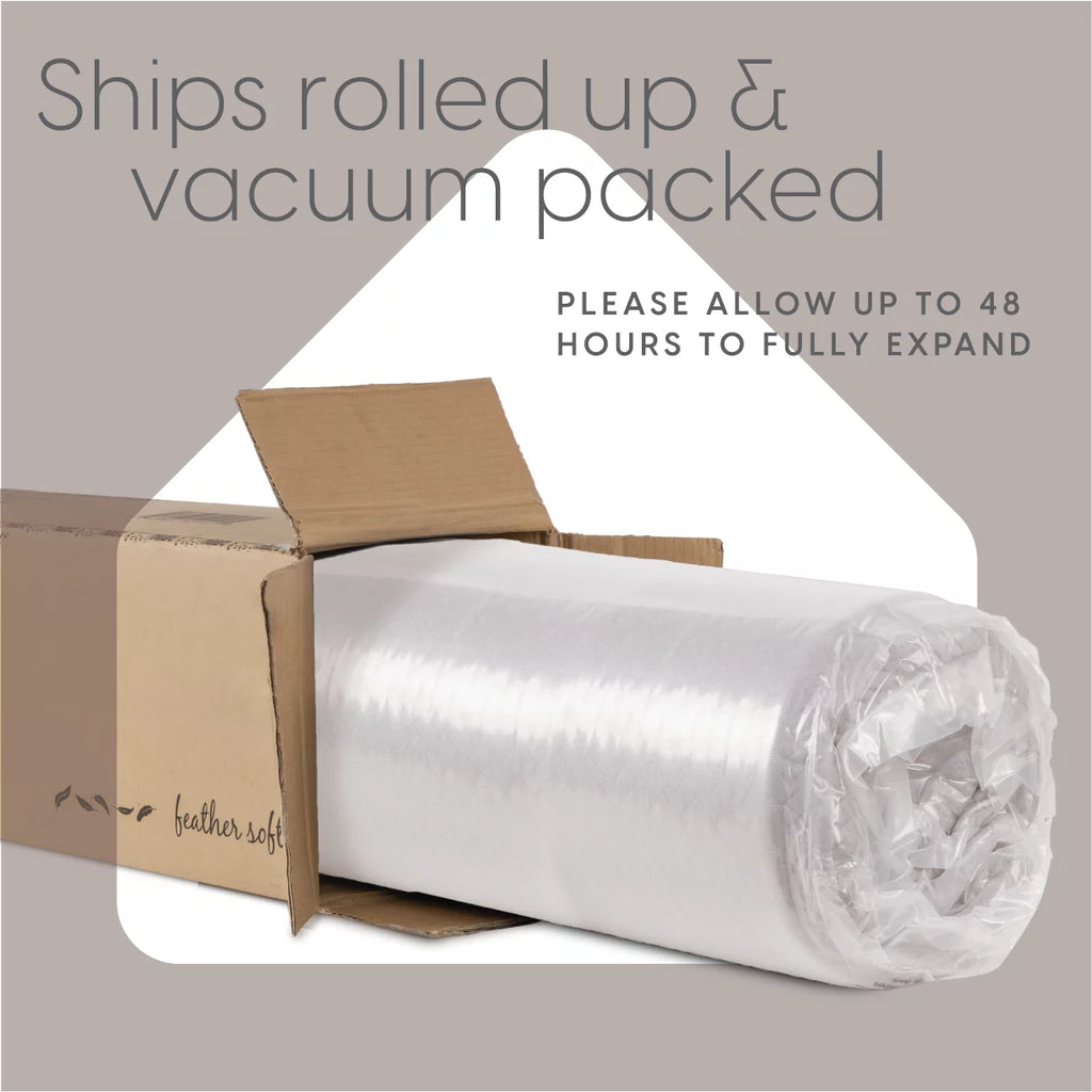 Queen Memory Foam Tri Folding Mattress with Waterproof Washable Cover H4577