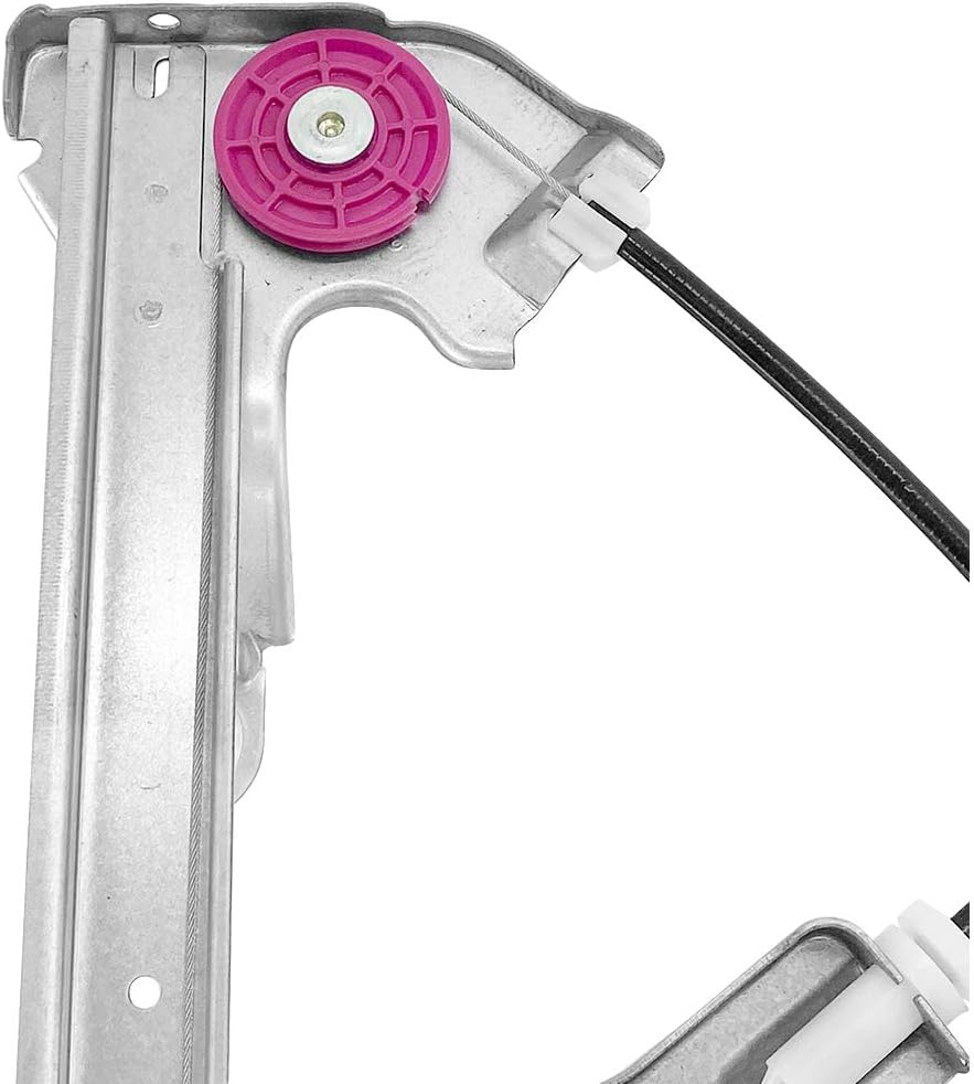 Front Left Power Window Regulator with Motor Assembly for 2004-2008 Ford F-150 Pickup, Pack of 2 A5907