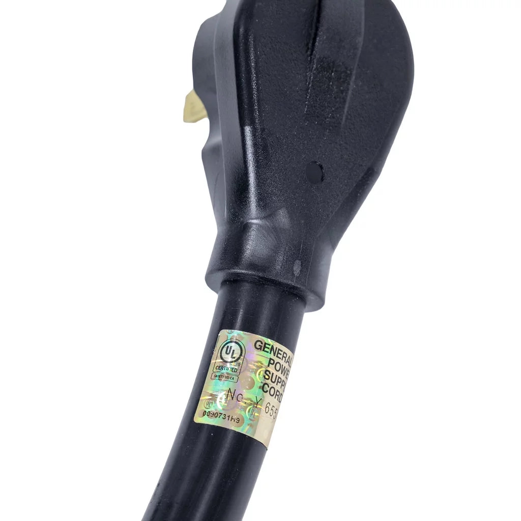 25 Feet 50A Power Cord with NEMA 6-50P Plug Black H70856