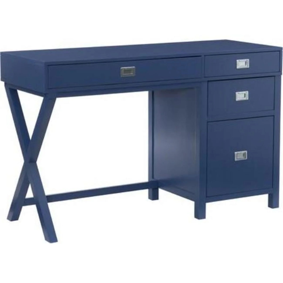 48 in. Navy Side Storage Desk C691775