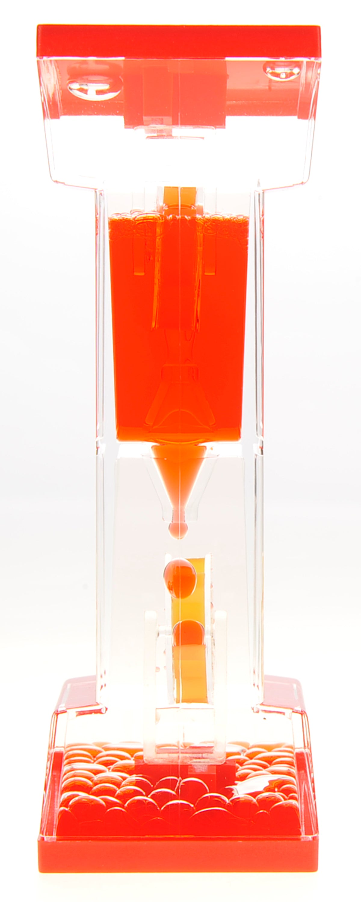 Red Motion Bubbler With Two Wheels D1979