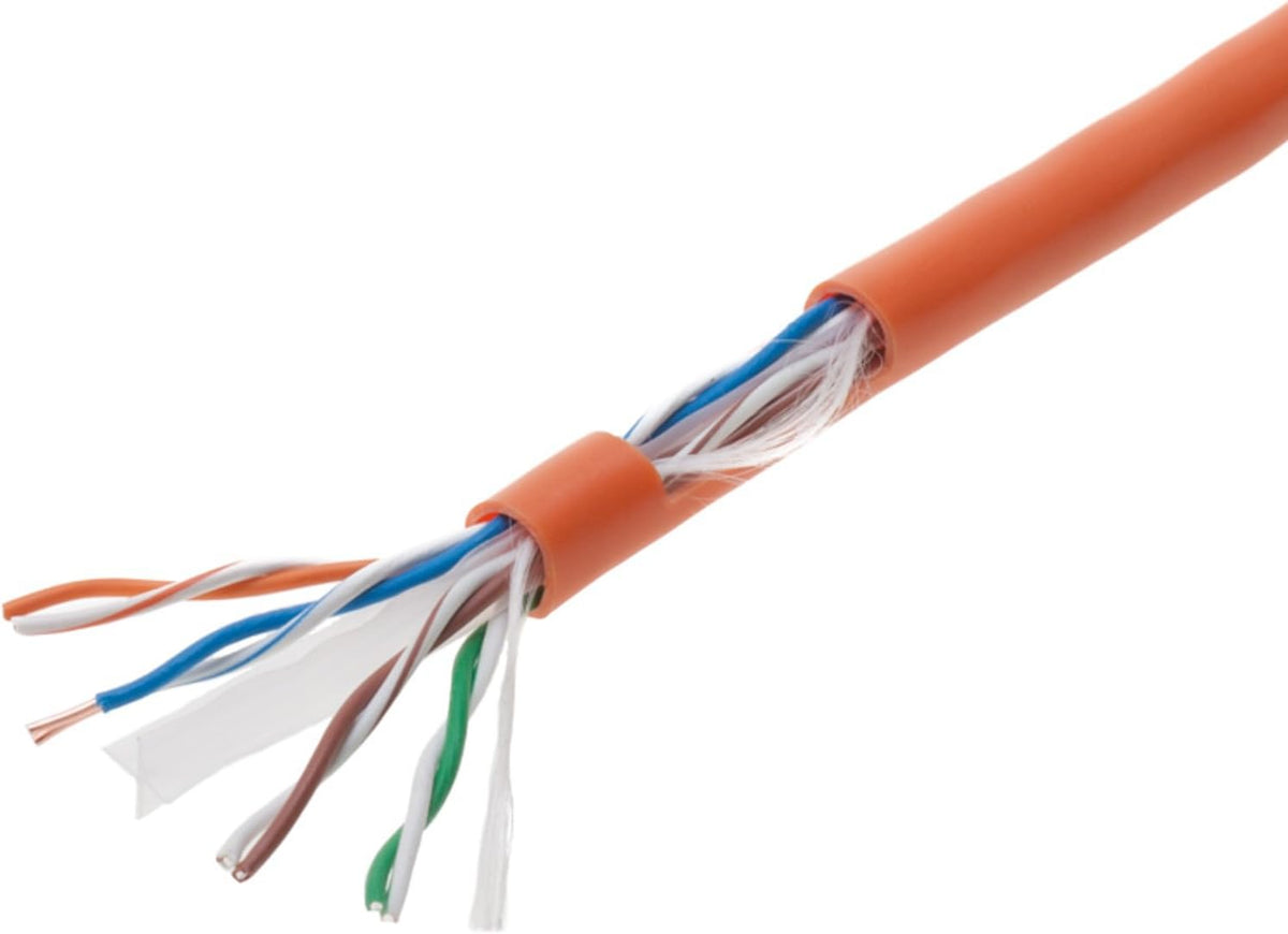 1000ft CAT6 Solid Ethernet LAN UTP 23AWG Network Cable (Blue) X673
