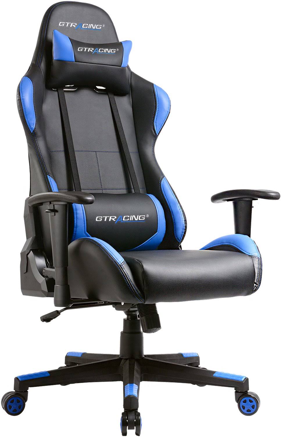 Gaming Chair with Footrest High Back Swivel F3291