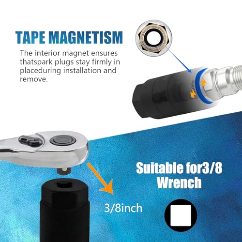 1 PC Black Metal Car Oil Pressure Sensor Disassembly Drive Tool T74657