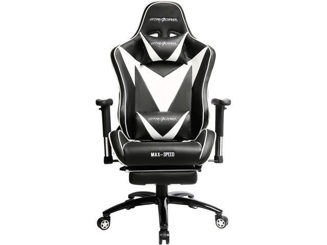 Gaming Chair with Footrest High Back Swivel F3291
