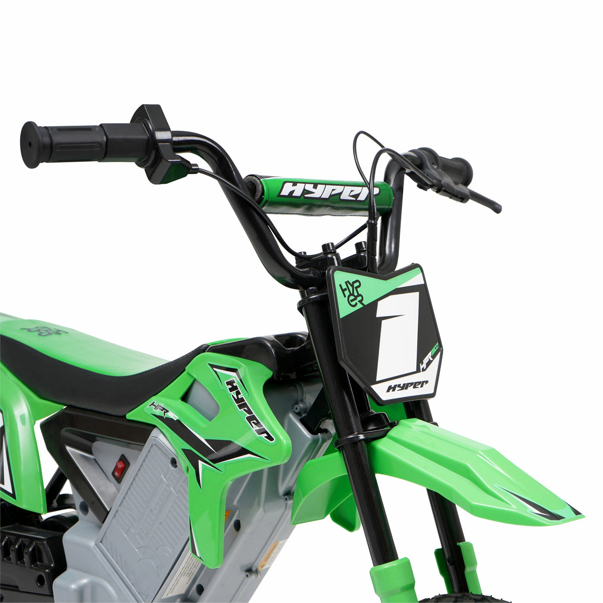 Green 24 Volt Electric Motorcycle T446951
