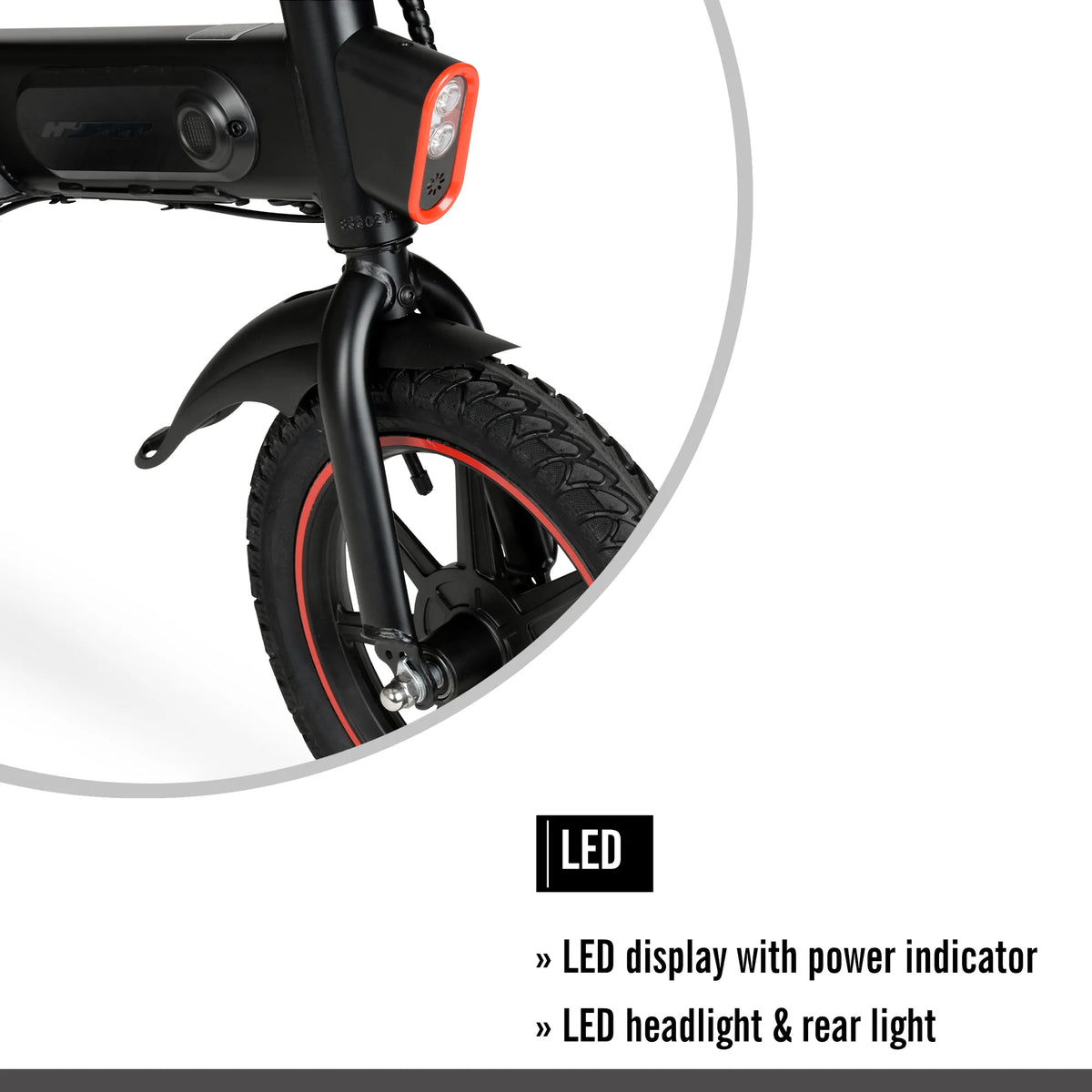14" 36V Foldable Compact Electric Bike I35938