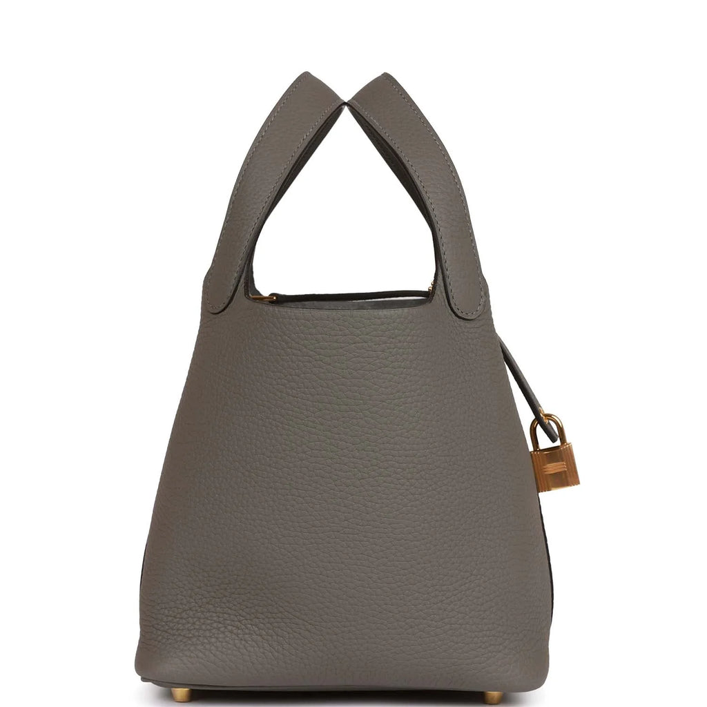 18 Clemence Leather Bucket Bag F85971