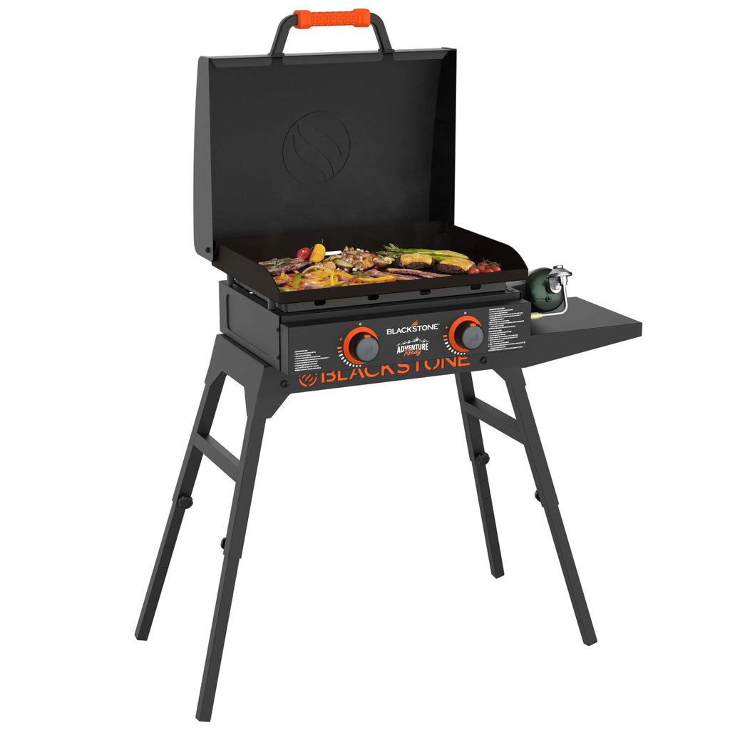 22 Propane Griddle with Stand and Adapter Hose F53715