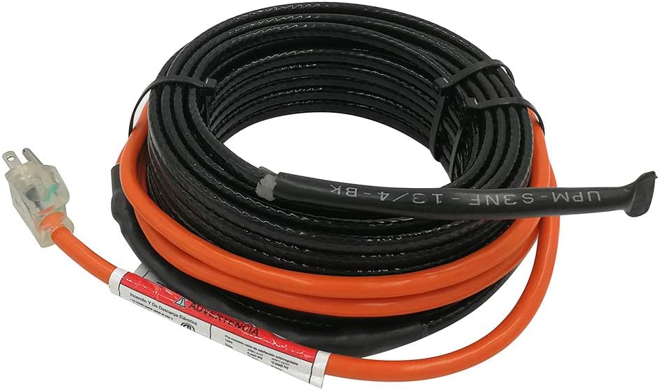 Self Regulating Pipe Heating Cable 125-feet 120V Z844149