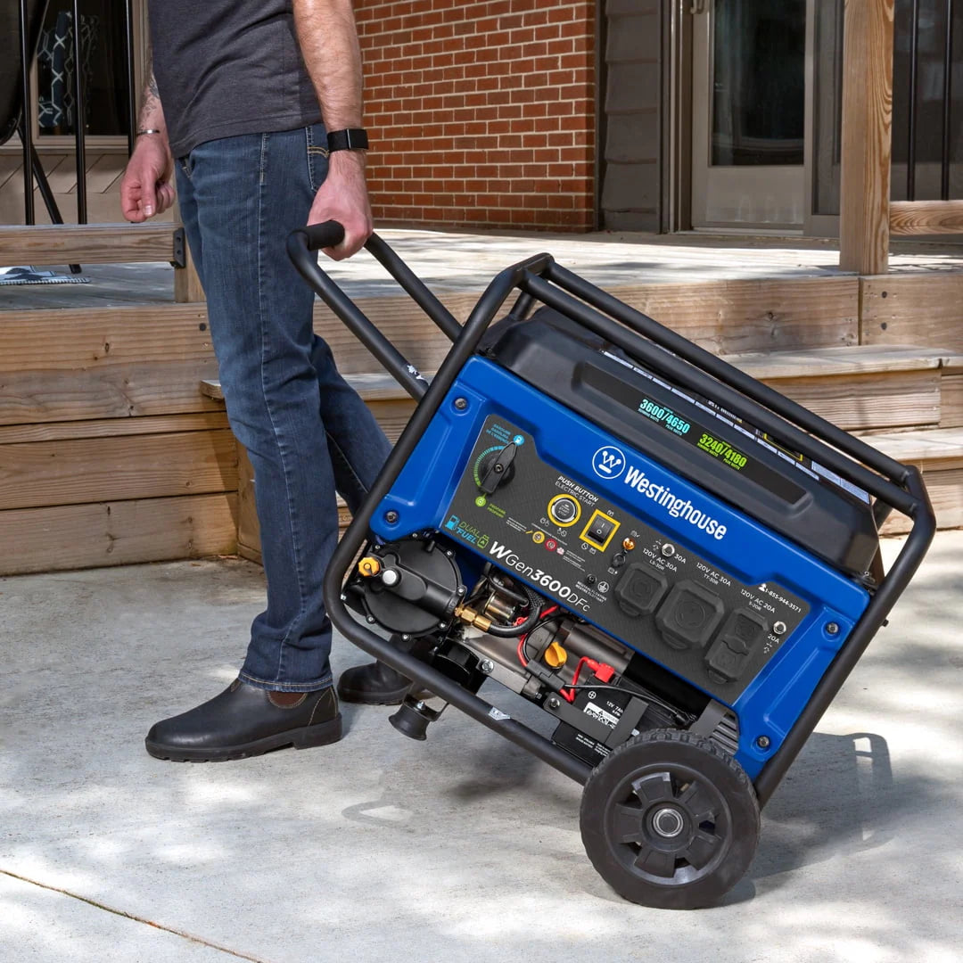 4650 Peak Watt Dual Fuel Portable Generator K70359