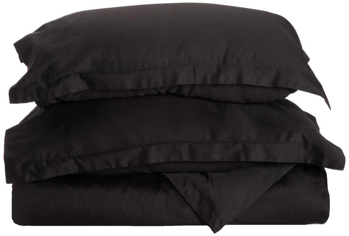 300 Thread Count Cotton Solid Duvet Cover Set King/California King W39019