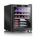 21 Bottle Compressor Wine Cooler Refrigerator Black P378231