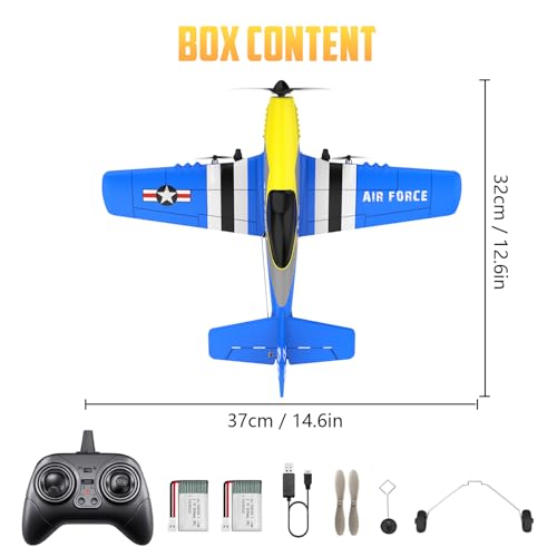 3 Channel RC Plane P-51D Mustang W76010